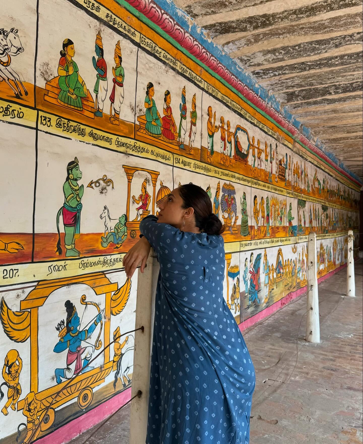 Sobhita Dhulipala’s Ethereal Experience in Tamil Nadu’s Temples