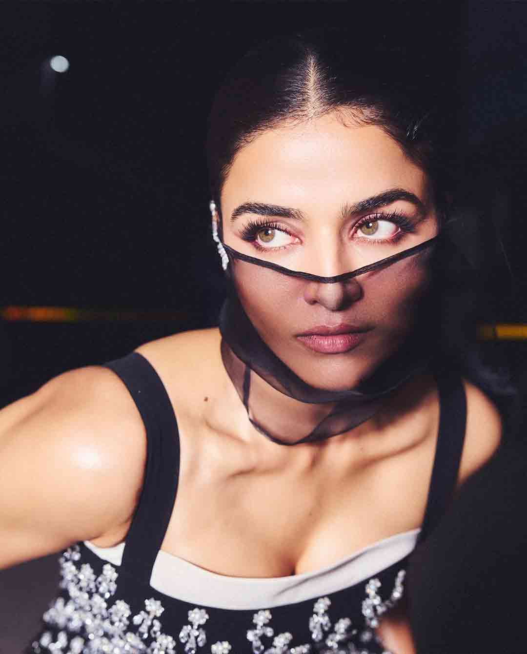 Wamiqa Gabbi Stuns in Black, Showstopper at Mumbai Event