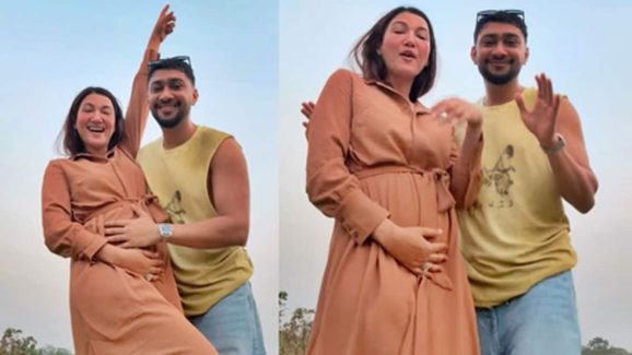 Gauahar Khan Announces Second Pregnancy with Husband Zaid Darbar