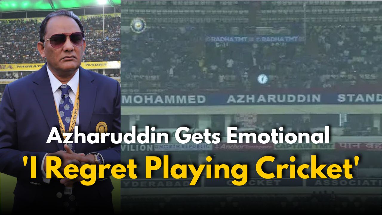 Azharuddin’s Emotional Confession: ‘I Regret Playing Cricket’