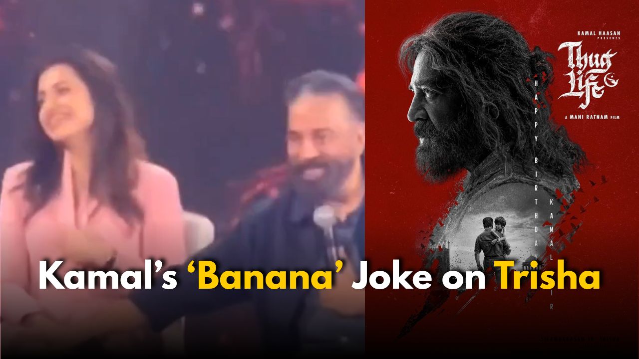 Kamal Haasan’s ‘Banana’ Joke on Trisha: Here’s What Happened