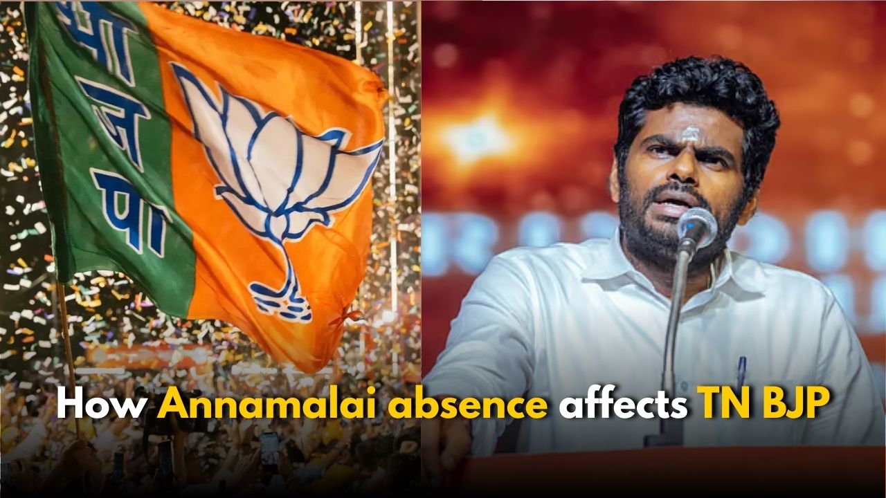 How Annamalai absence affects TN BJP