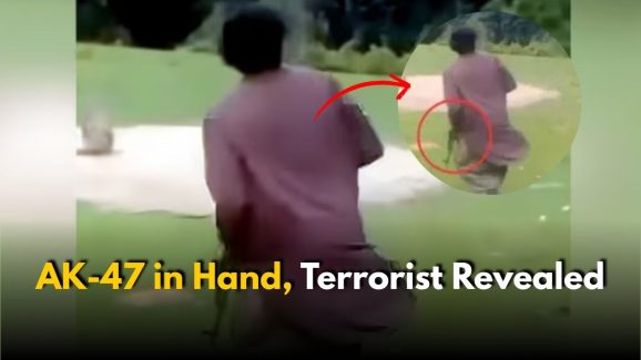 Pahalgam Attack: Photo Shows Terrorist with AK-47