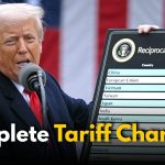 Donald Trump’s Complete Tariff Chart out