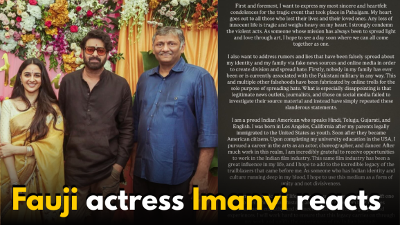 Pahalgam Terror Attack: Fauji actress Imanvi reacts to the rumors