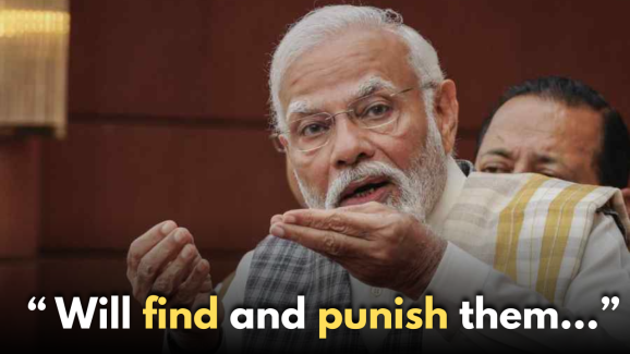 Prime Minister Modi’s first response to the Pahalgam terror attack