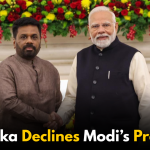 Sri Lanka Declines Modi’s Proposal on Key Project