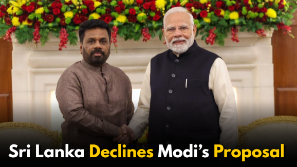 Sri Lanka Declines Modi’s Proposal on Key Project