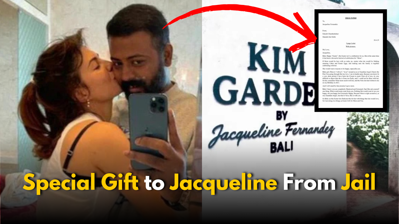 Sukesh Special Gift to Jacqueline Fernandez From Jail
