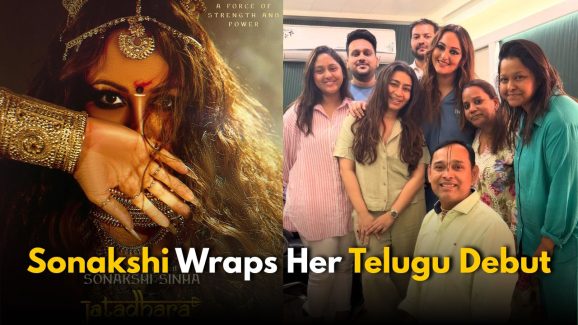 Sonakshi Sinha completes filming of her Telugu debut ‘Jatadhara’