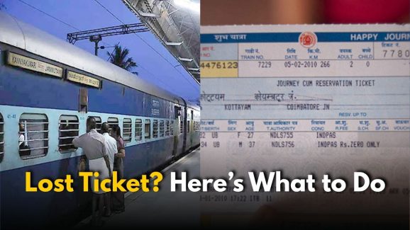 Lost Your Train Ticket?: Follow This Trick to Get It Back