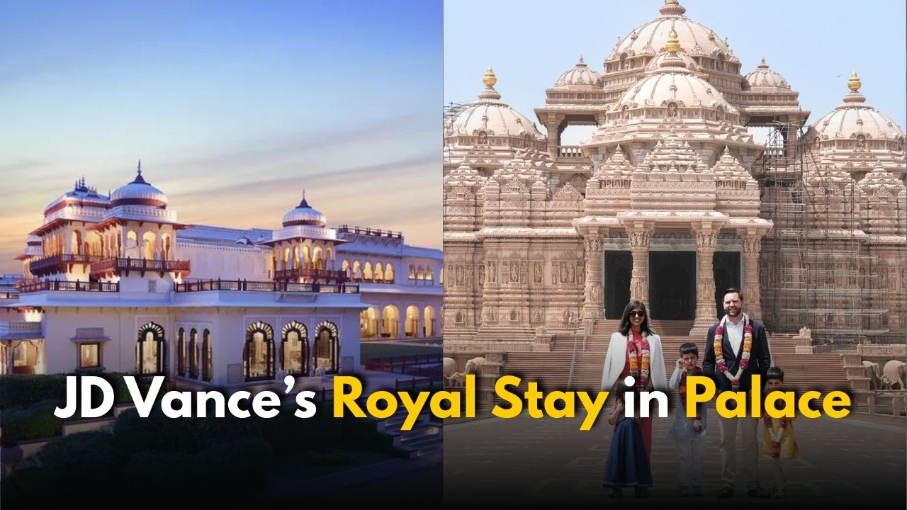 JD Vance’s Lavish Stay at Rambagh Palace: ₹16 Lakh a Night