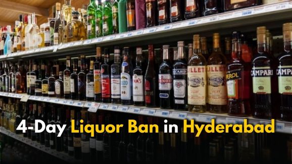 4-Day Liquor Ban in Hyderabad: Big Blow to Drinkers