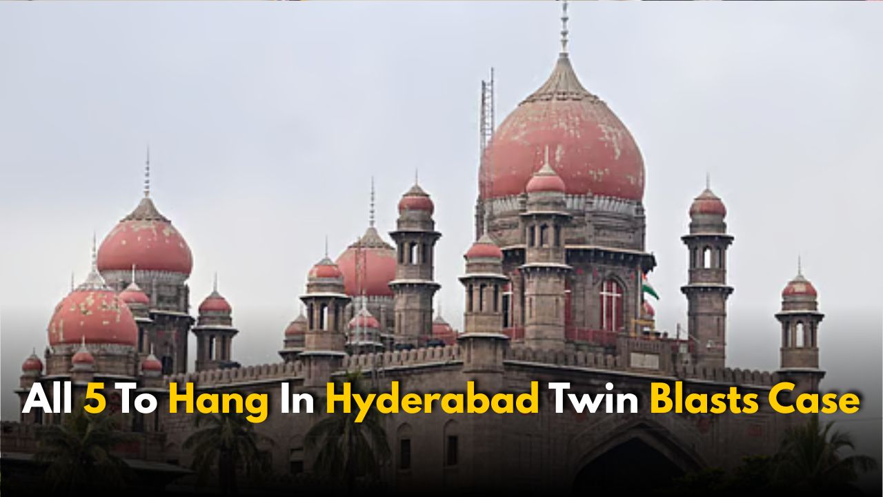 Telangana HC upholds Death Sentence in 2013 Hyderabad Bomb Blast Case