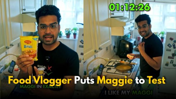 Food Vlogger Puts 2-Minute Maggi to the Test: Gets roasted by the Internet