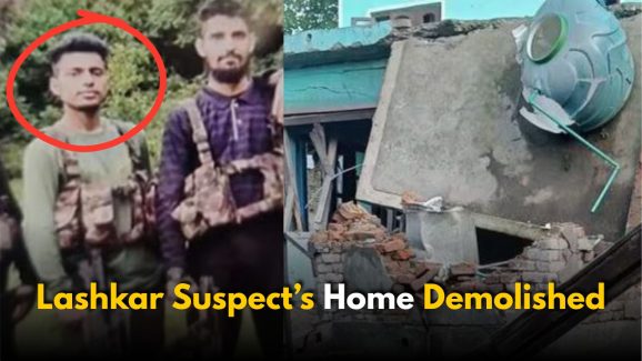 Pahalgam Attack: Demolished Accused House In Kashmir