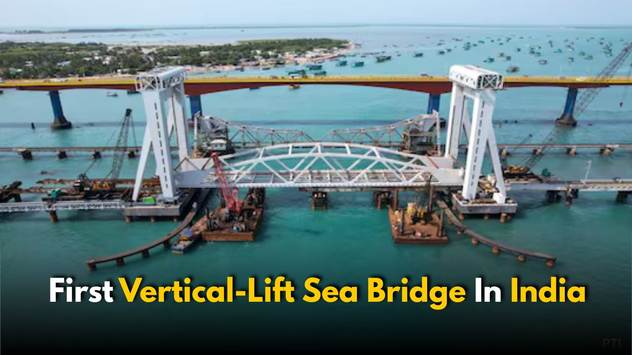 Complete Details About First Vertical-Lift Sea Bridge In India