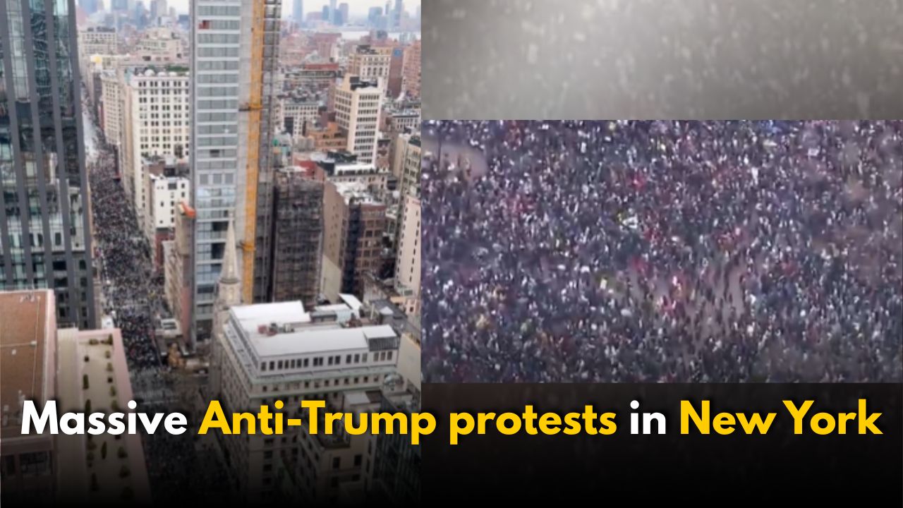Anti-Trump March Update: Thousands of people join Protest