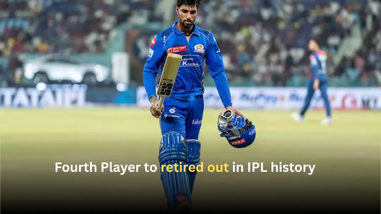 Why Tilak Varma Retired Out in MI vs LSG