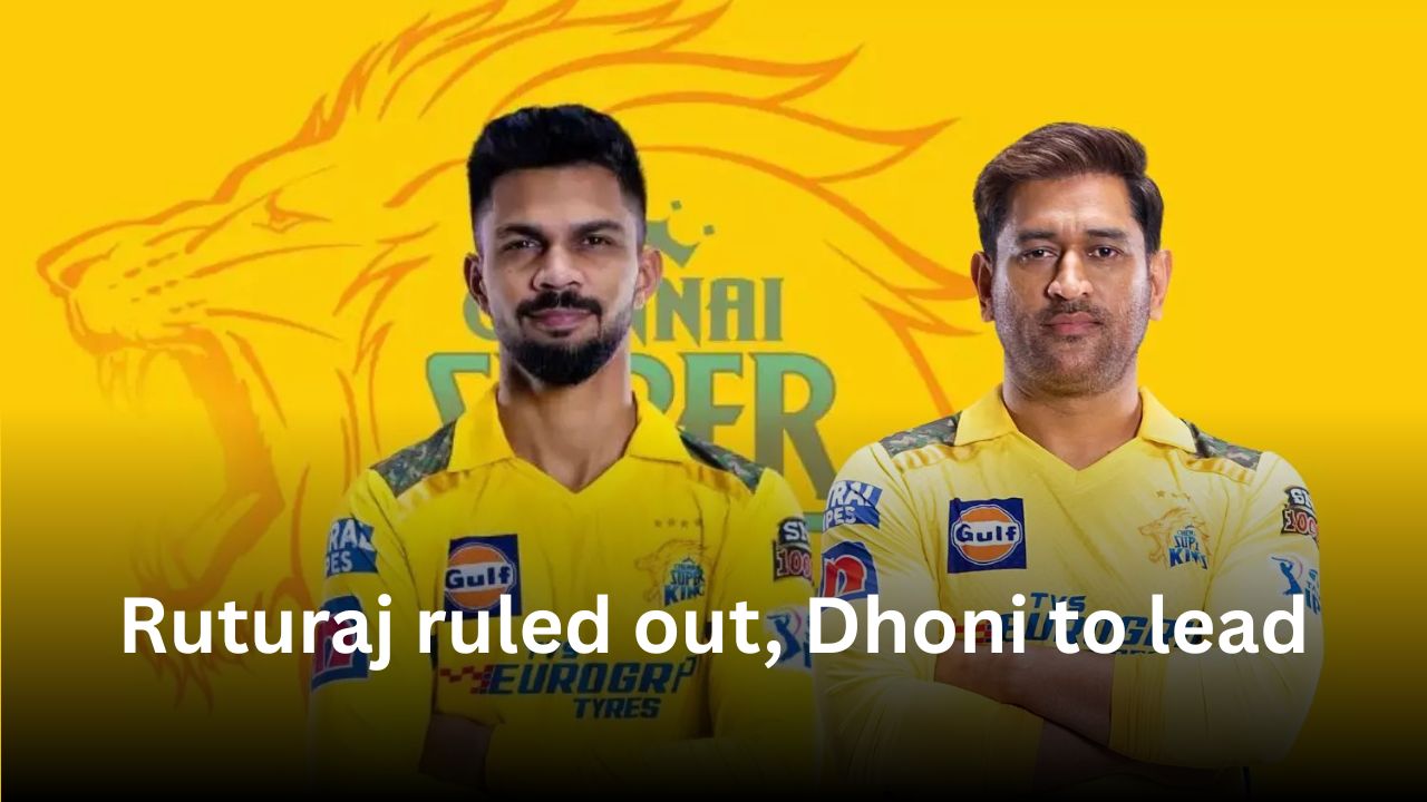 MS Dhoni Will Captain CSK After Ruturaj Ruled Out