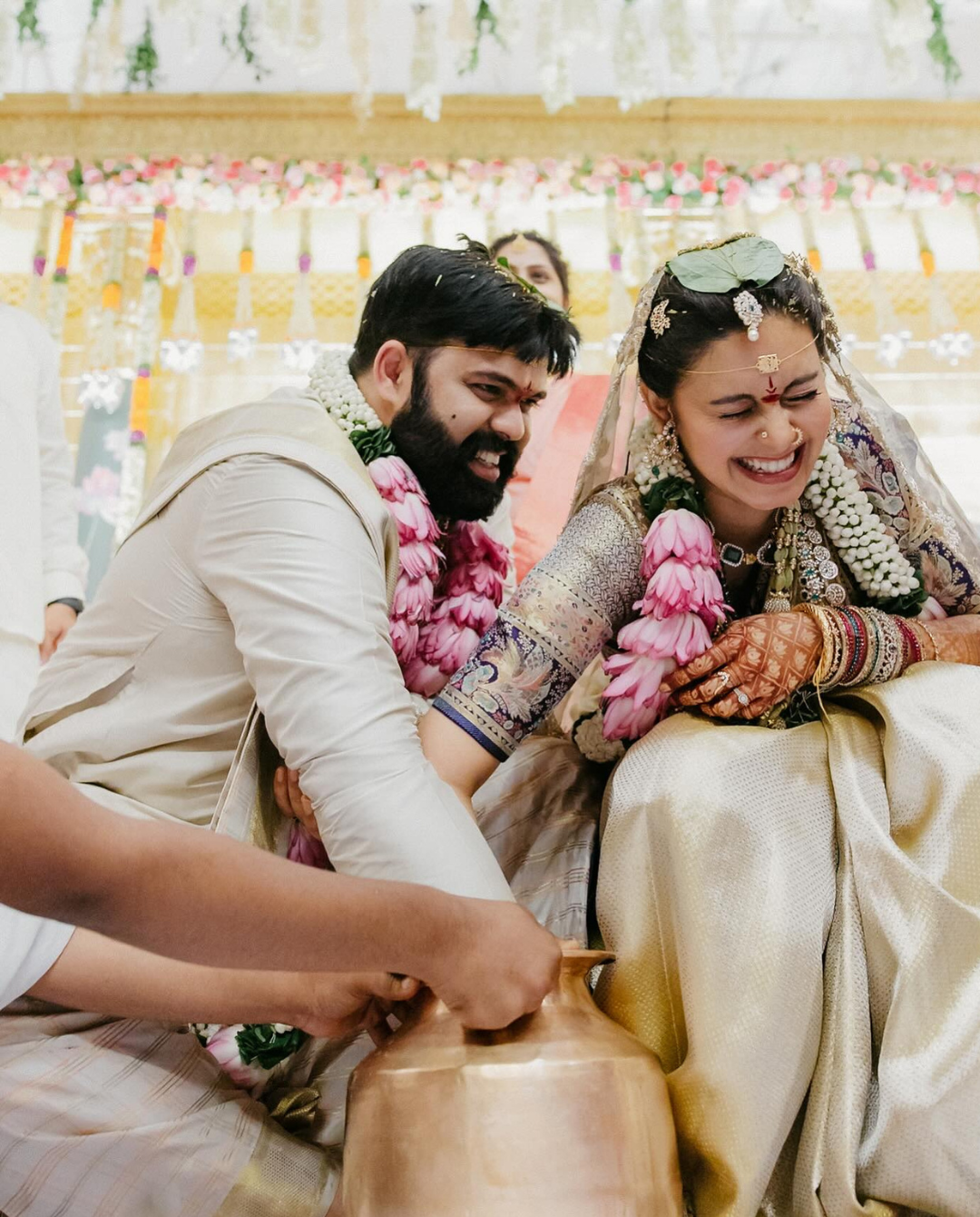 Actress Abhinaya shares her Wedding Pics