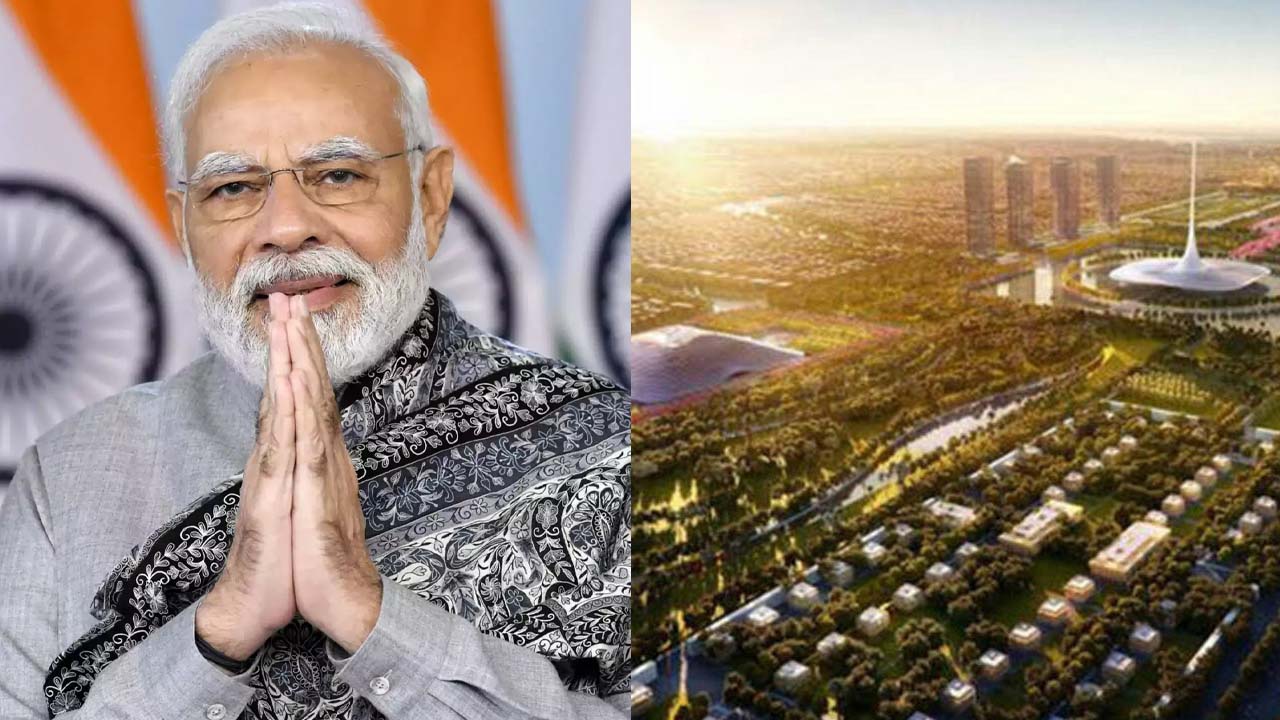PM Unveils Andhra Pradesh Rs 65,000 crore Amaravati project