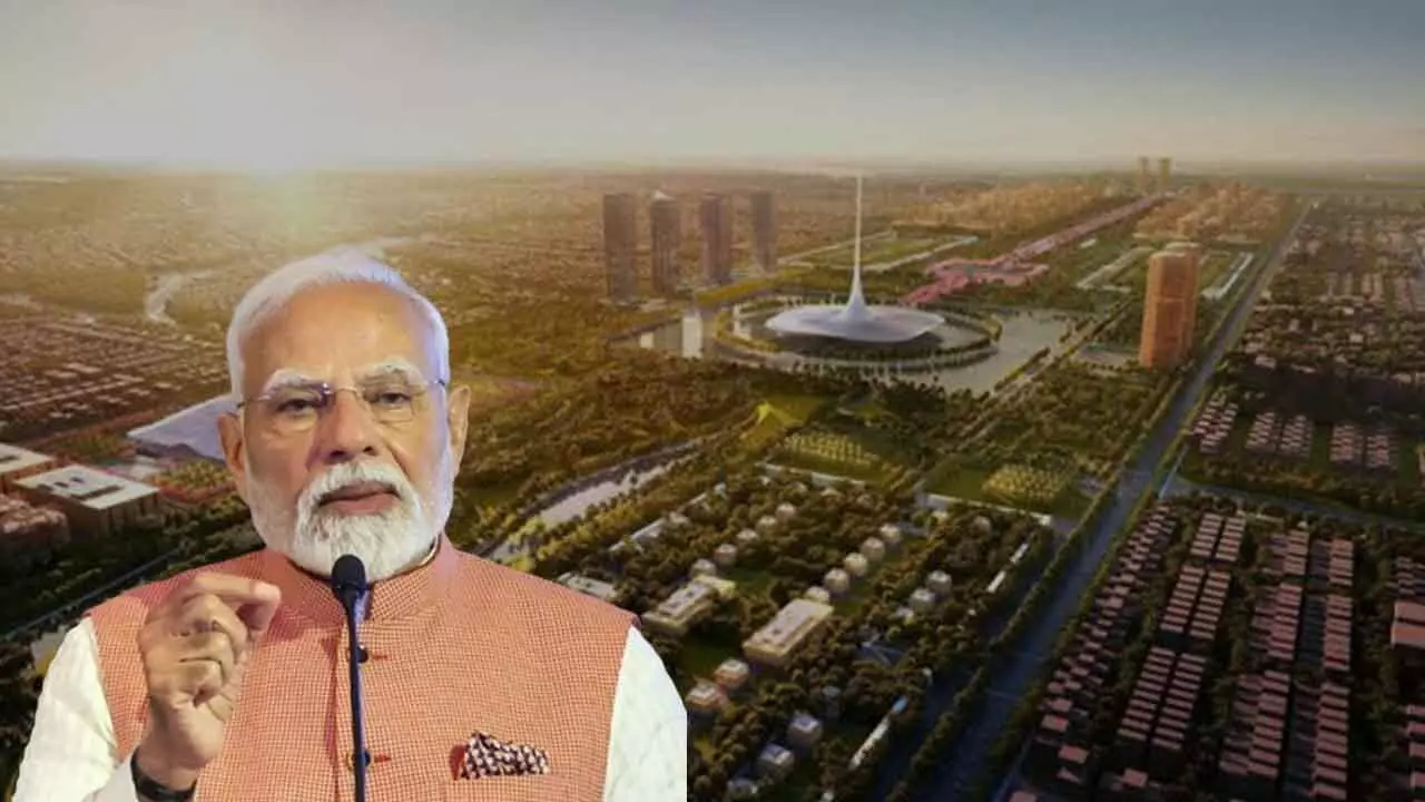Amaravati Gears Up for PM Modi’s Visit with Massive Preparations