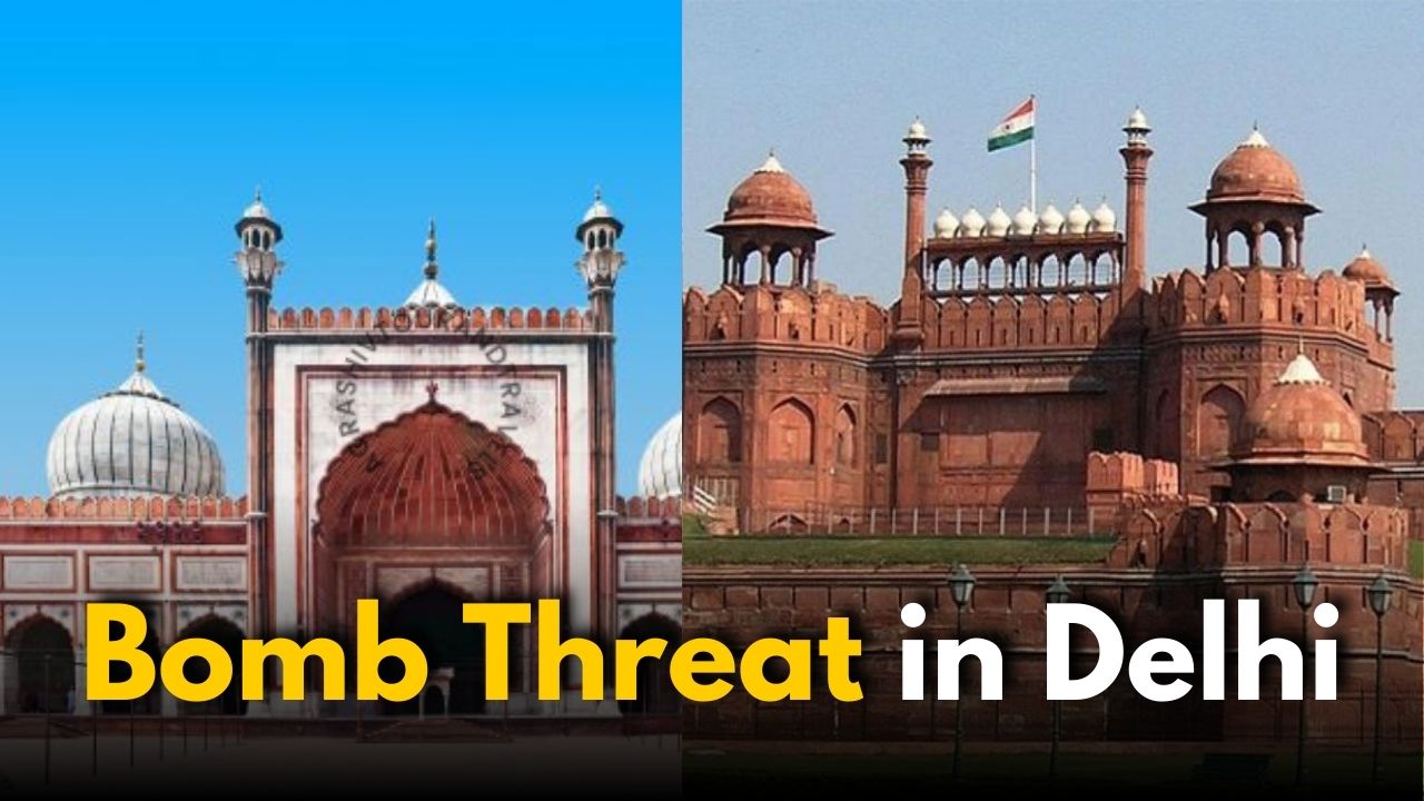 Bomb Threat in Delhi’s Jama Masjid and Red Fort