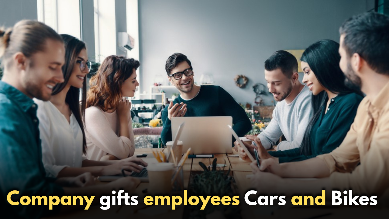 THIS Company surprised employees with cars and bikes as gift
