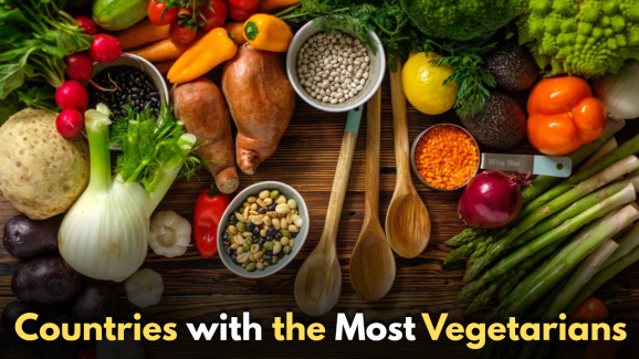 Countries with Most Vegetarians: India Tops?