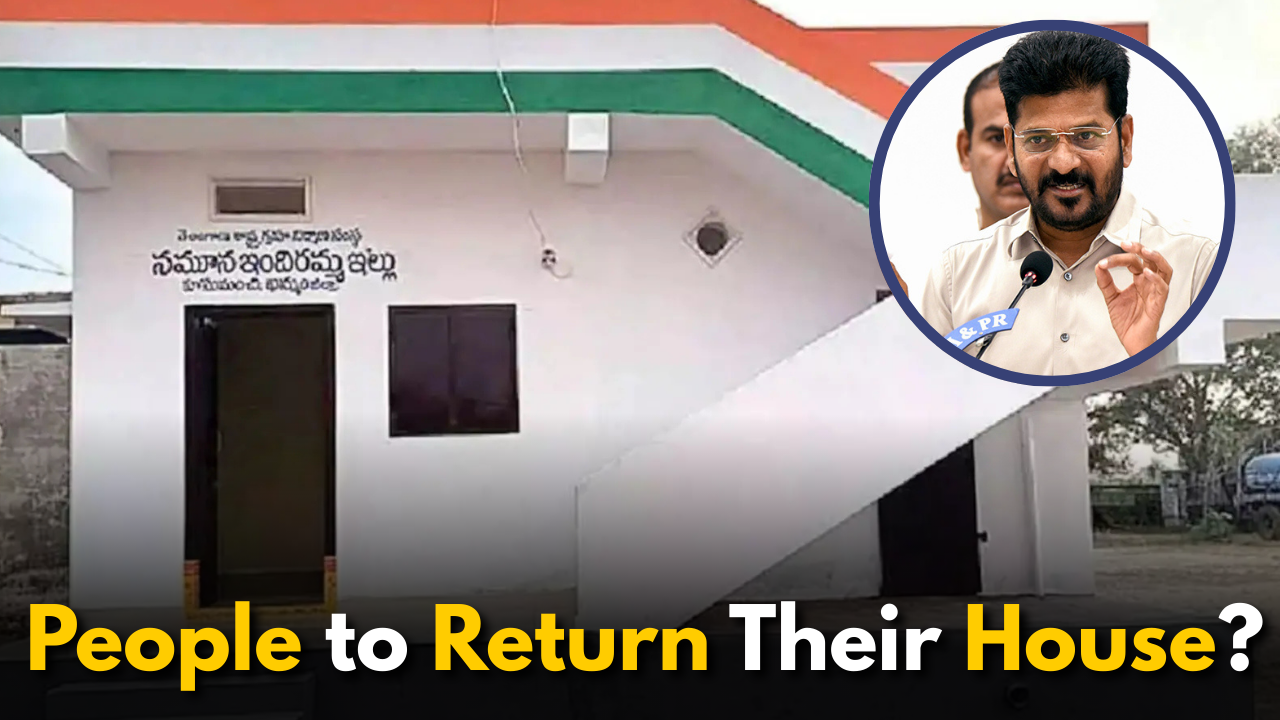 Indiramma Housing Scheme: People to Return Their House