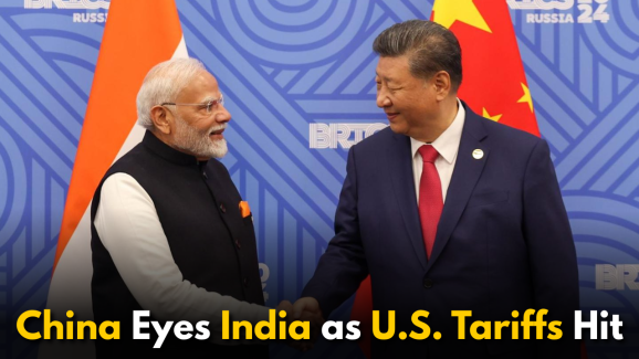 China Eyes India as US Tariffs Hit