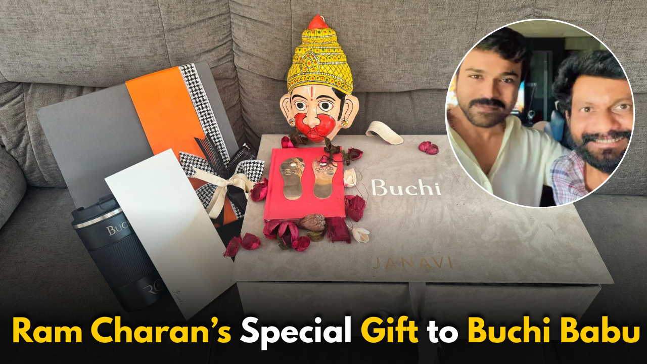 Ram Charan sends special gift that left Buchi Babu Speechless