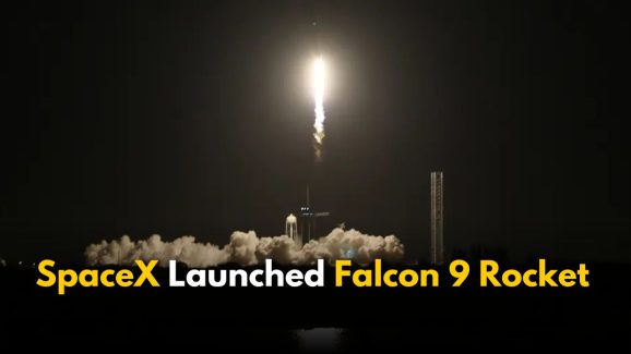 SpaceX Falcon 9 Rocket Launched from Kennedy Space Center