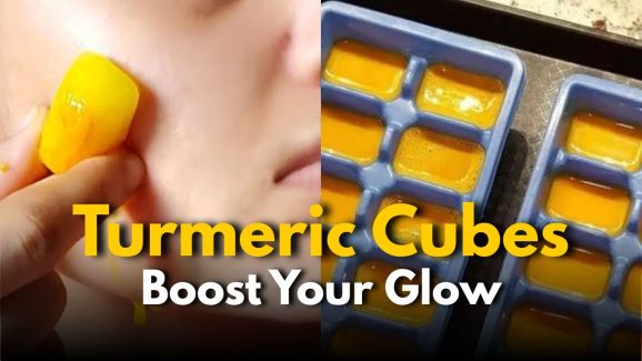 Turmeric Ice Cubes: Cools your body, Boosts Your Glow