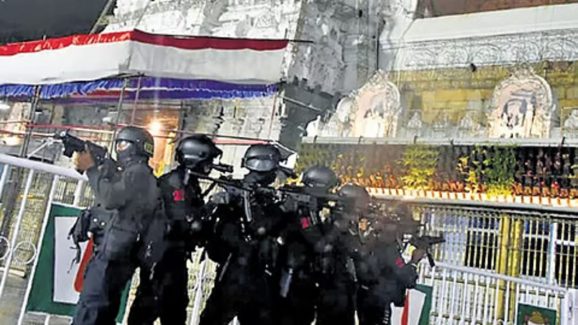 Tirupati on High Alert: Mass Checks at Temples and Transport Hubs