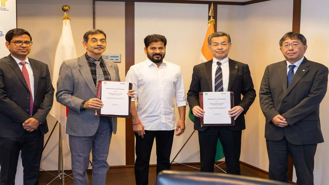 New Toshiba Factory Set to Energize Telangana’s Economy