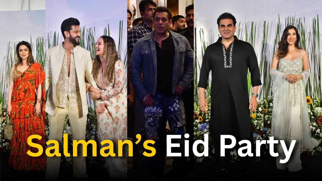 Salman’s Eid party to friends and colleagues