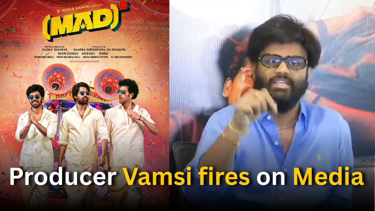 Producer Naga Vamsi fires on Media: “Boycott me and my Films let’s See..”
