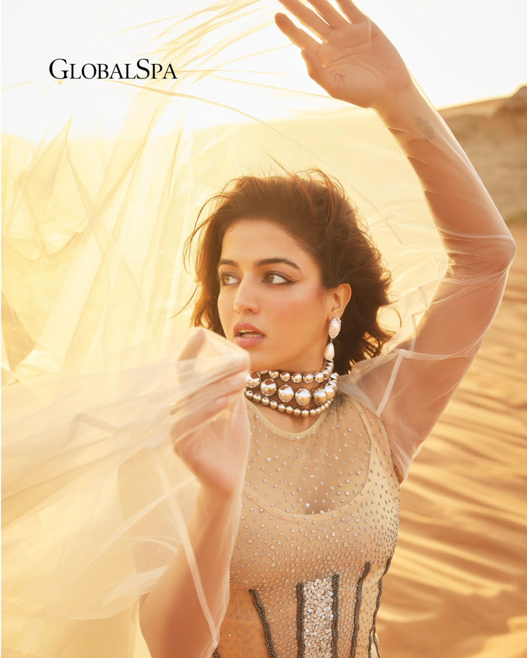 Wamiqa Gabbi for Globalspa Magazine: A visual Treat