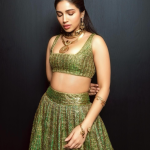 Bhumi Pednekar in Shimmery Green Lehenga: Tinkerbell coded