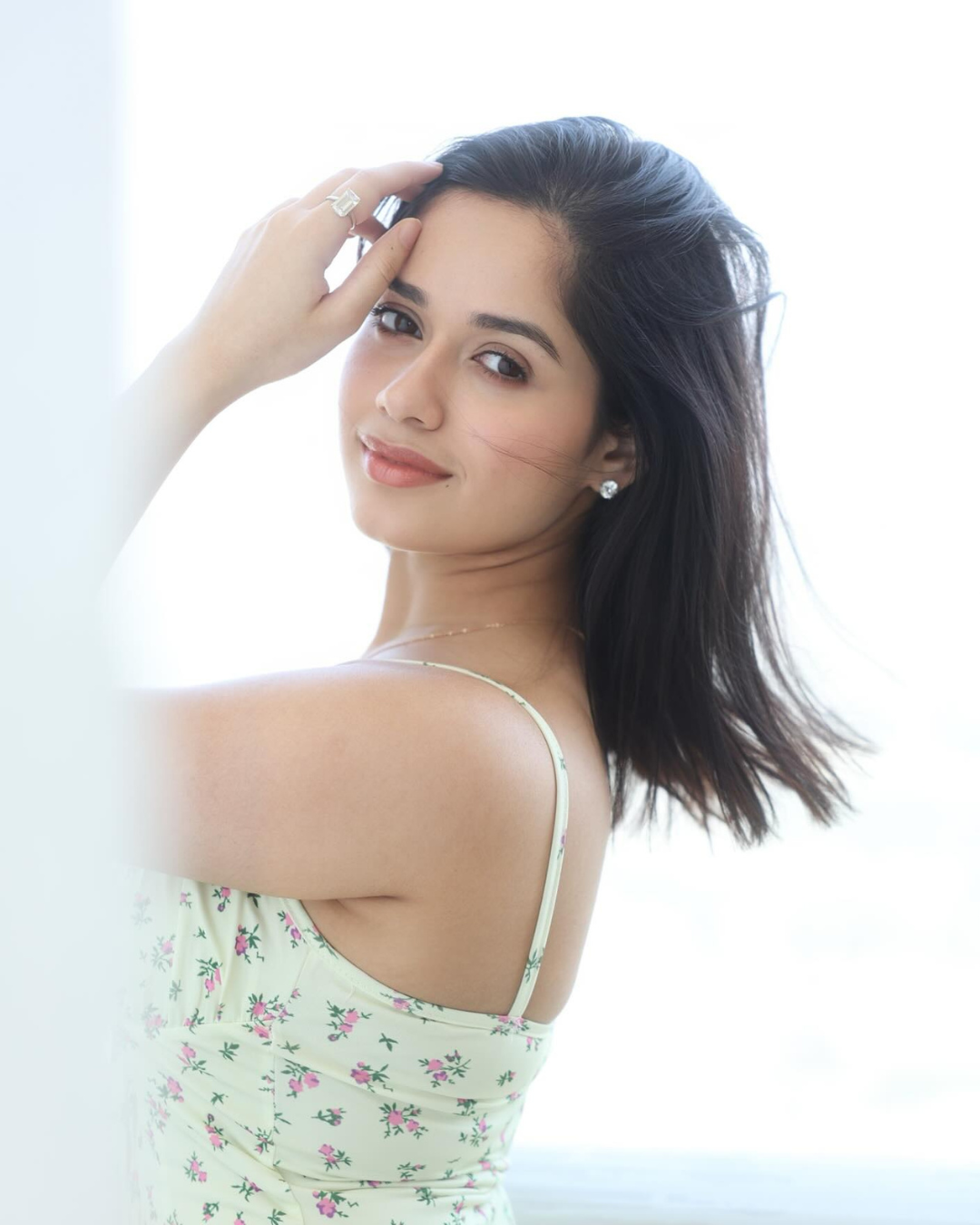 Soft Girl Glam: Jannat Zubair in floral elegance