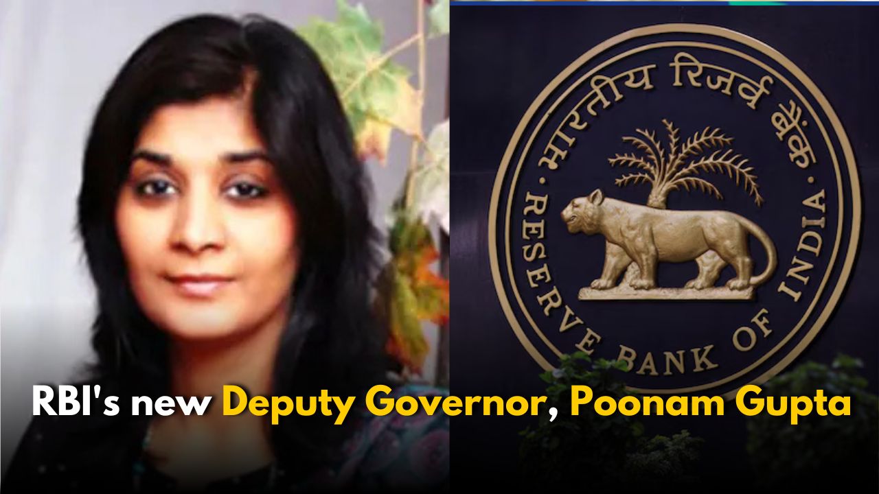 Poonam Gupta Appointed as RBI’s New Deputy Governor