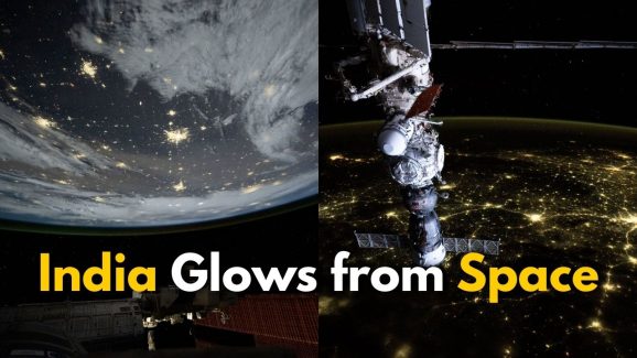 NASA Captures India at Night: India Glows from Space