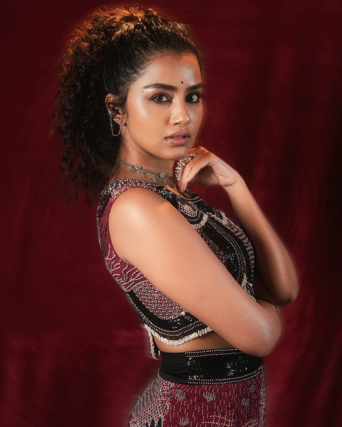 Anupama Parameswaran Dazzles Fans During Parada Promotions