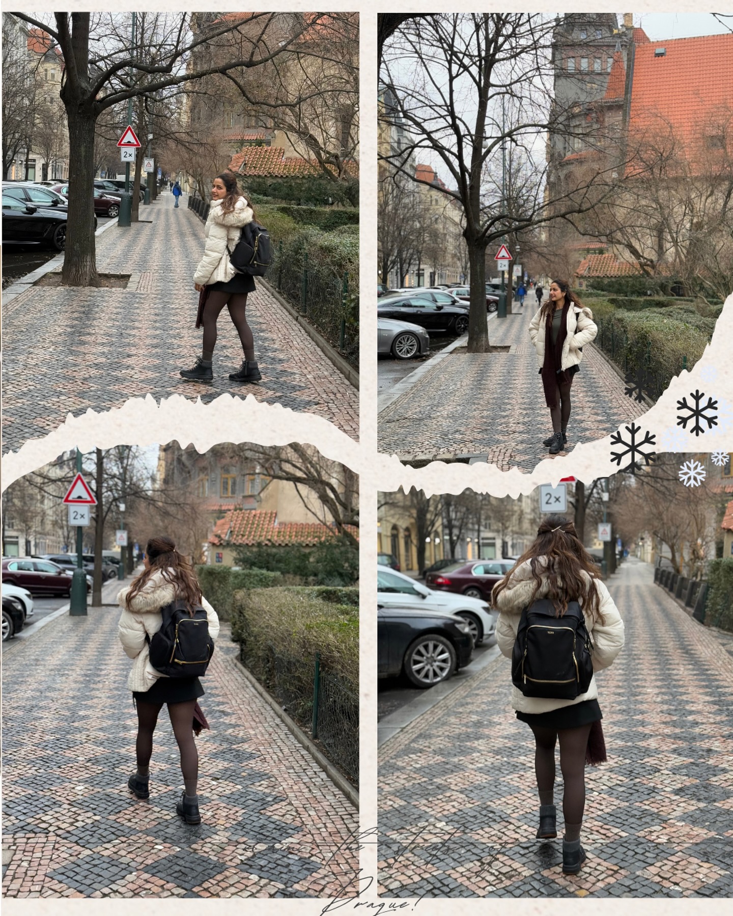 Ashika’s Prague diaries reflected her ability to combine modern trends with timeless elegance.
