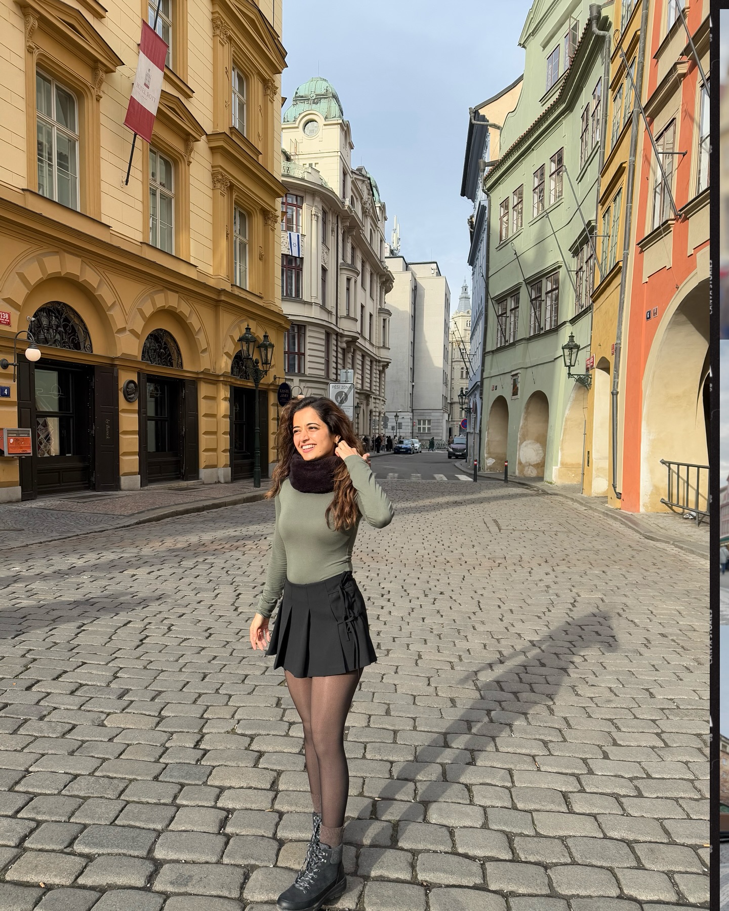 Ashika’s Prague diaries reflected her ability to combine modern trends with timeless elegance.