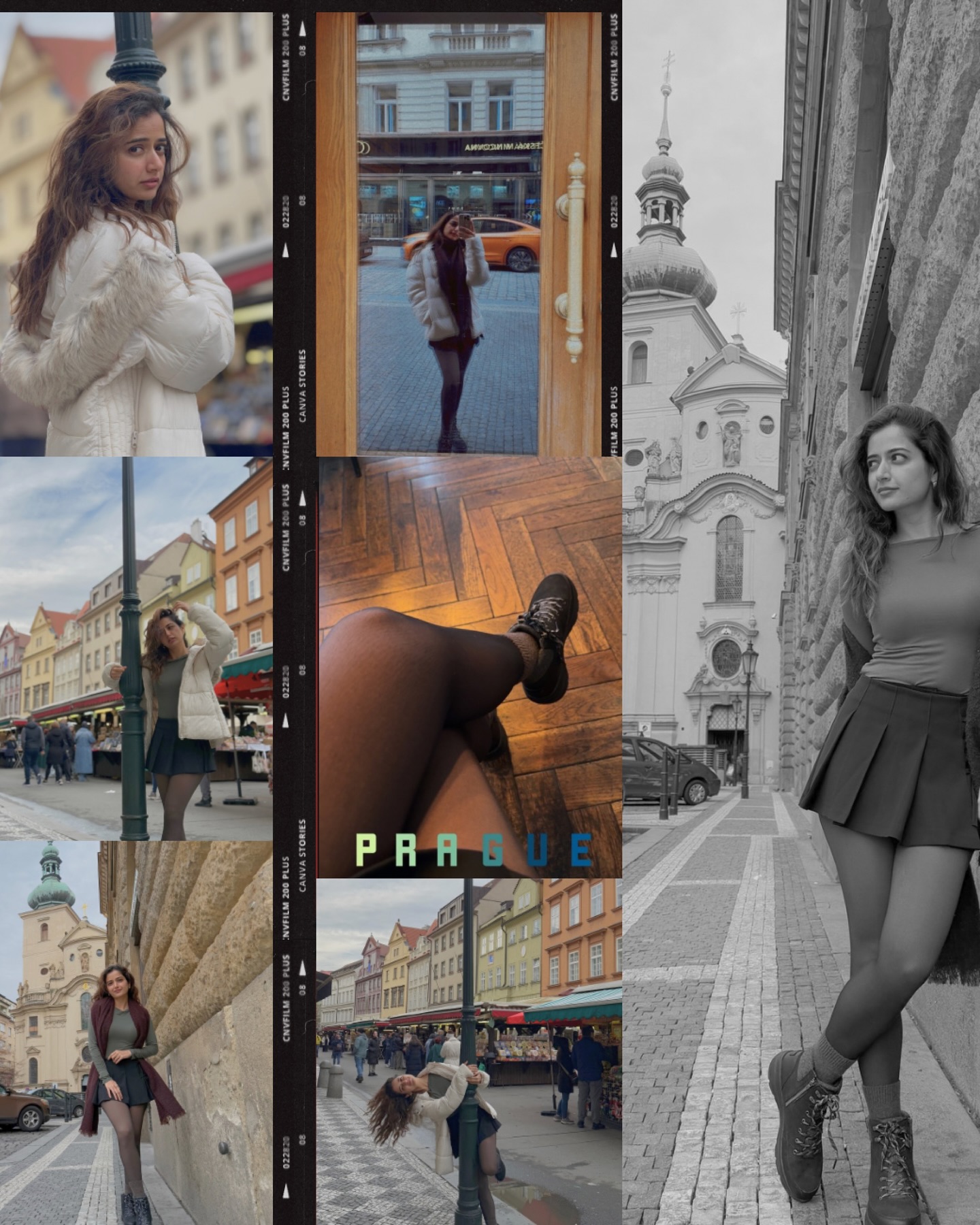 Ashika’s Prague diaries reflected her ability to combine modern trends with timeless elegance.