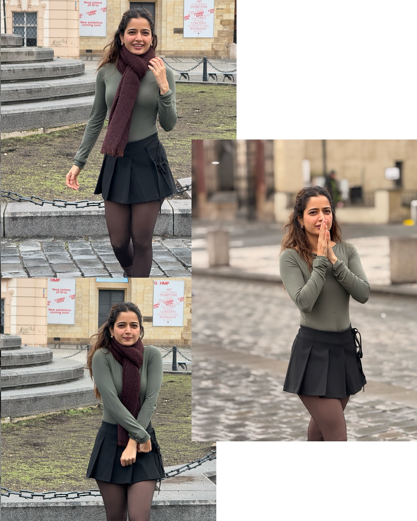 Ashika’s Prague diaries reflected her ability to combine modern trends with timeless elegance.