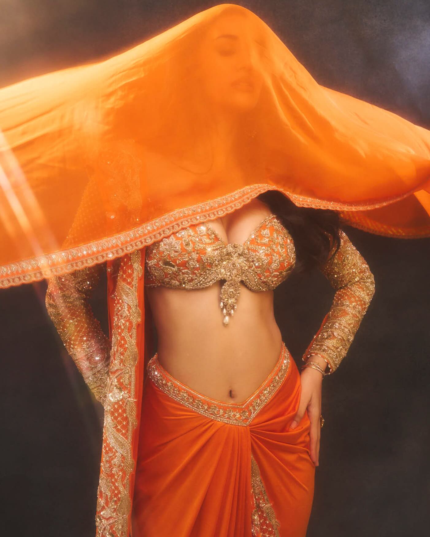 Disha Patani’s Latest Saree Look Is Too Hot to Handle